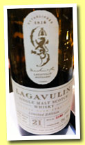 Lagavulin 21 yo 1991/2012 (52%, OB, sherry, 2772 bottles)